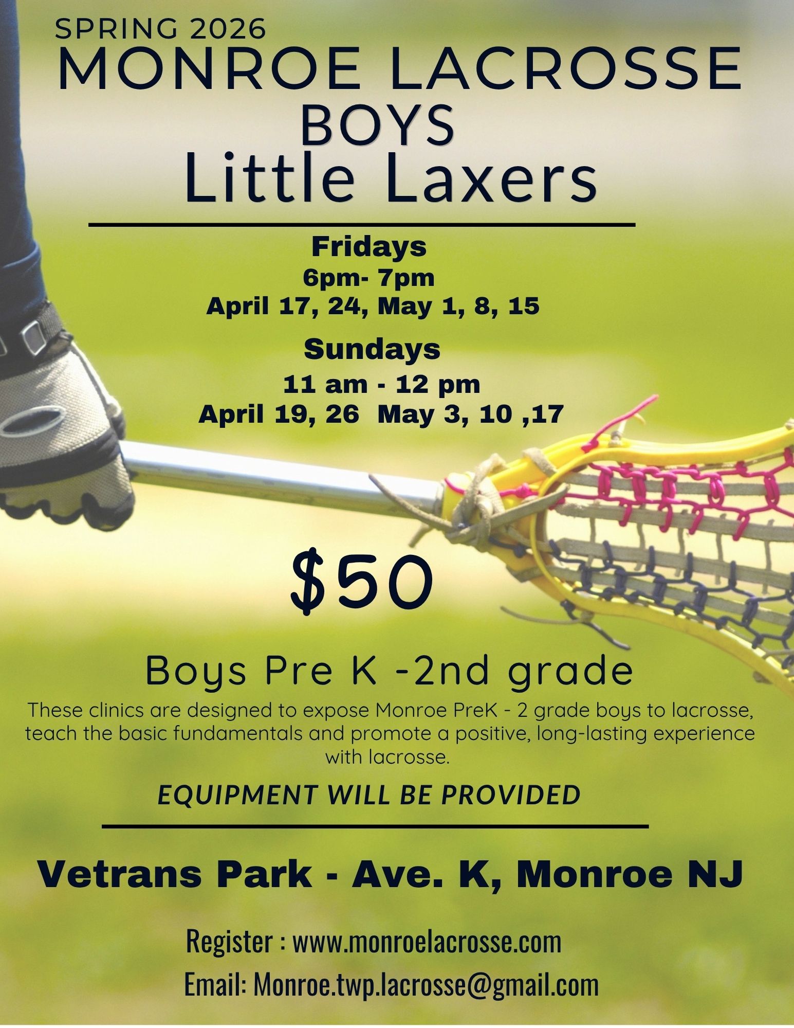 2025 Little Laxer fall